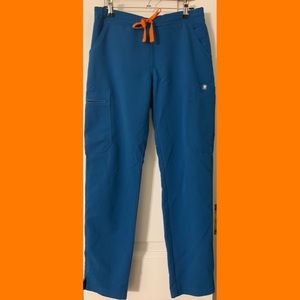 Figs Yola Skinny Scrub Pants Women’s Petite XS in Limited Edition Alps Blue